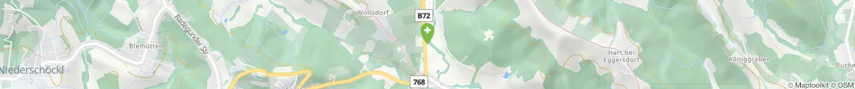 Kartendarstellung des Standorts für Apotheke Kumberg in 8062 Kumberg